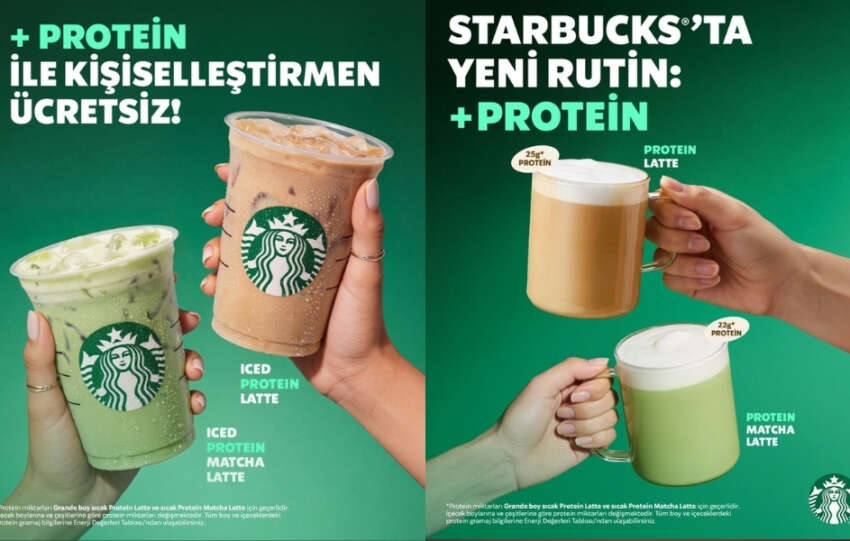 Starbucksta Yeni Rutin Protein