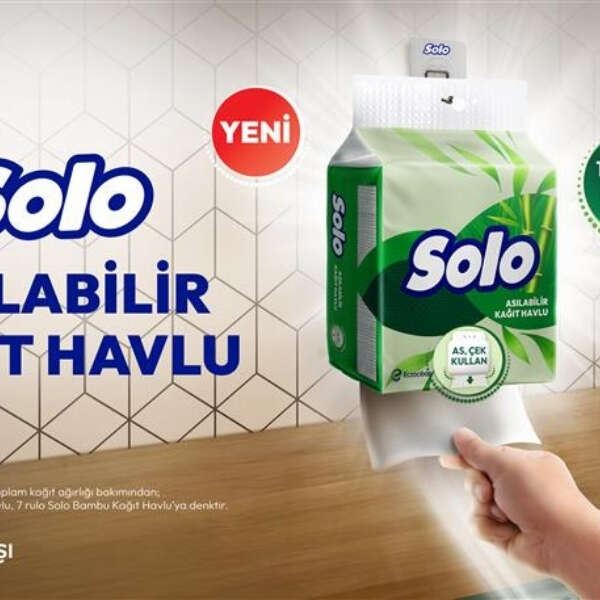 Yeni Solo Asılabilir Kağıt Havlu ile Günlük Hayat Şimdi Daha Kolay