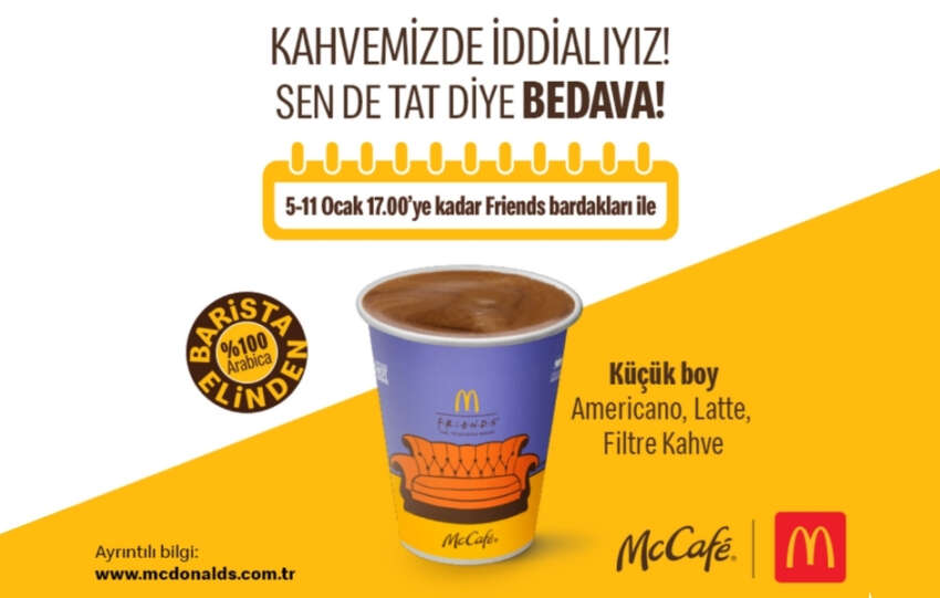 Yeni Yilin Ilk Kahveleri Yine McDonalds Turkiyeden