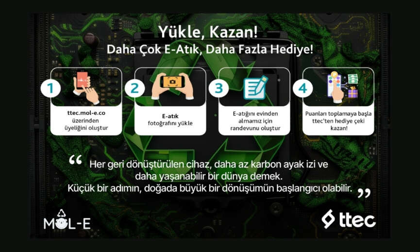 ttec Dunya Elektronik Atik Gununde baslattigi e atik kampanyasini basariyla tamamladi