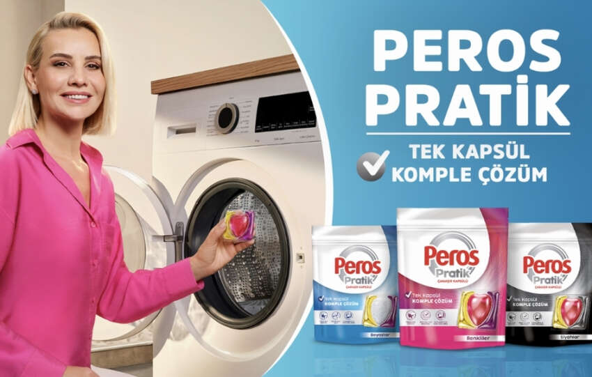 ‘Peros Pratik Ile Camasir Yikamada Yeni Bir Donem Basliyor