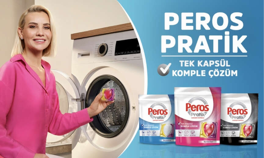 ‘Peros Pratik Ile Camasir Yikamada Yeni Bir Donem Basliyor