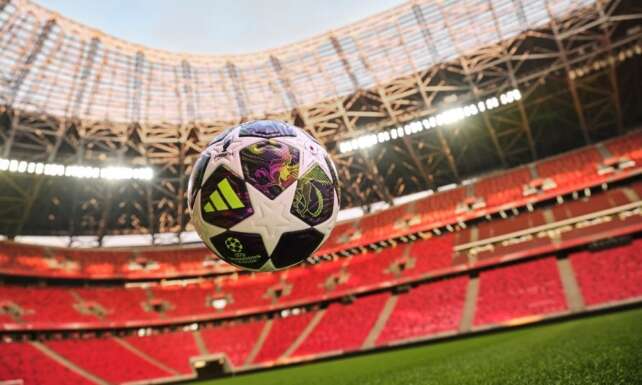 Adidas Budapeste 2026 UEFA Sampiyonlar Ligi Finalinin resmi topunu tanitti