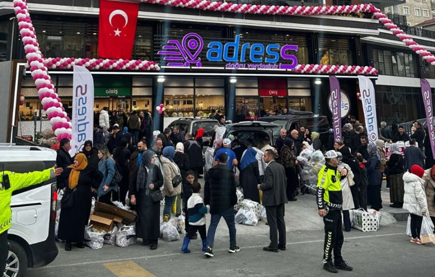 Adress Market Rize Merkezde Yeni Subesini Acti