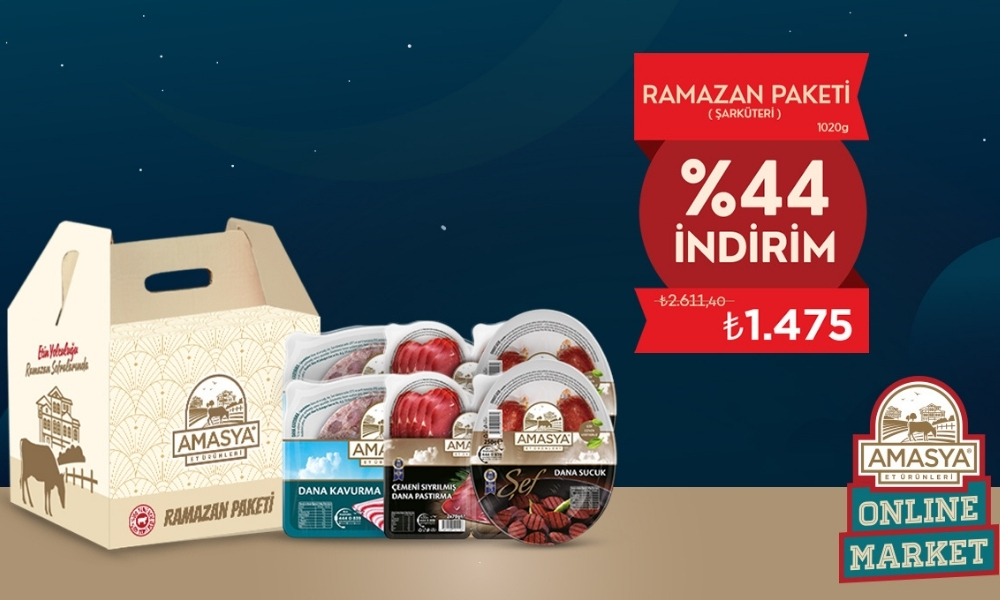 Amasya Et Urunlerinden Ramazana Ozel Avantajli Paket