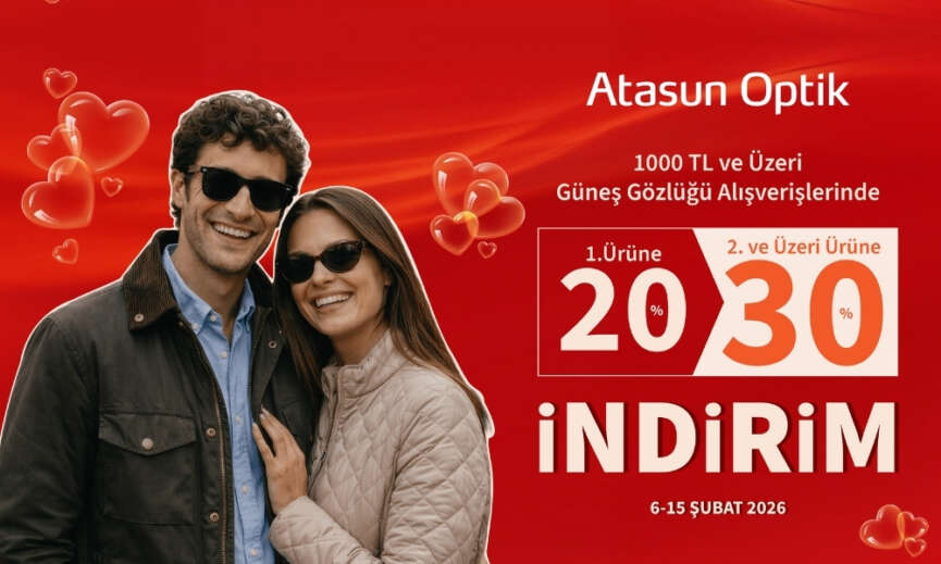 Atasun Optikten Sevgililer Gunune Ozel Gunes Gozlugu Kampanyasi