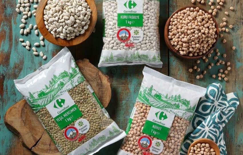 CarrefourSAdan yerel uretime destek Kayserinin yerel lezzetleri CarrefourSA raflarinda