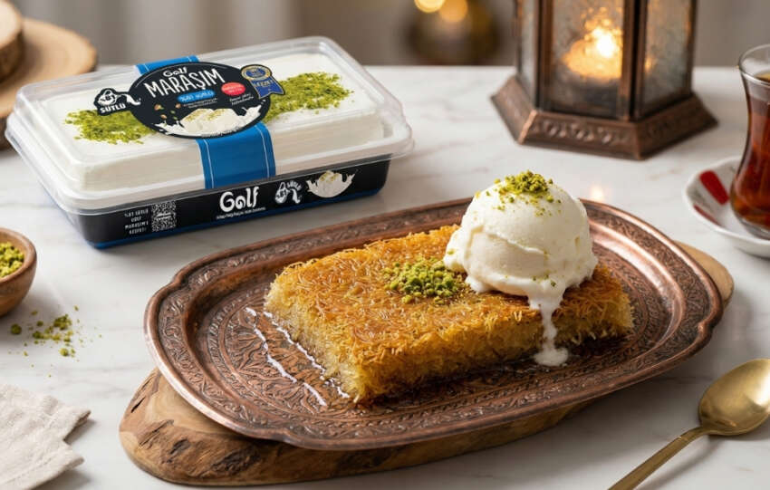 Iftarda 81 Sutlu Golf Marasim Dondurmali Citir Kadayif