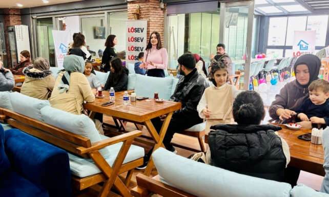 Losemili cocuklar yeni yaslarini LOSEV ailesi ile kutladi