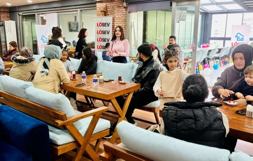 Losemili cocuklar yeni yaslarini LOSEV ailesi ile kutladi