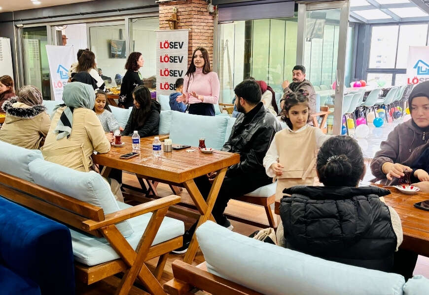 Losemili cocuklar yeni yaslarini LOSEV ailesi ile kutladi