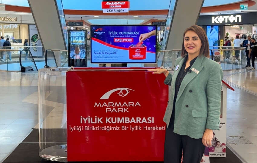 Marmara Park AVM Iyilik Kumbarasi Bu Ay Cocuklarla Bulusuyor