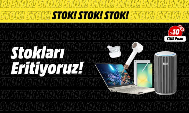 MediaMarkt Turkiyenin Stoklari Eriten kampanyasi devam ediyor