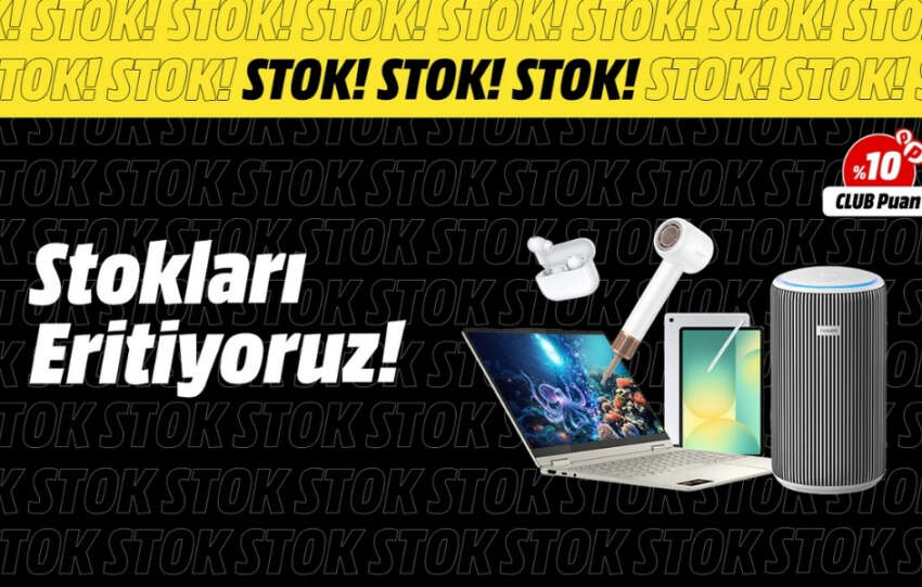MediaMarkt Turkiyenin Stoklari Eriten kampanyasi devam ediyor