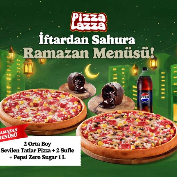 Home 40 PizzaLazza’dan Ramazan ayına özel lezzet dolu menüler