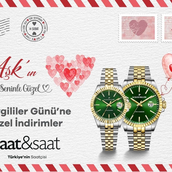 Saat&Saat’ten Sevgililer Günü’ne Özel Kampanya: “Aşkın Zamanı Seninle Güzel”