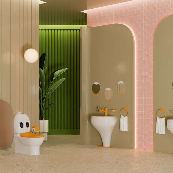 Creavit’ten Çocuk Dostu Banyo Çözümleri