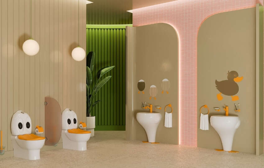 Creavitten Cocuk Dostu Banyo Cozumleri