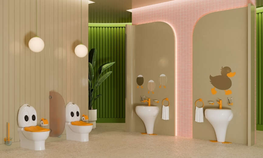 Creavitten Cocuk Dostu Banyo Cozumleri