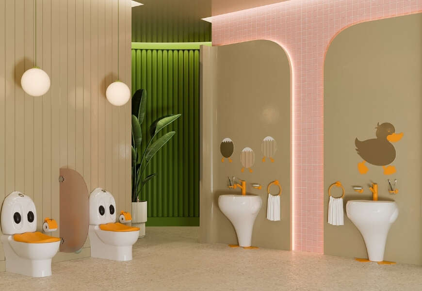 Creavitten Cocuk Dostu Banyo Cozumleri