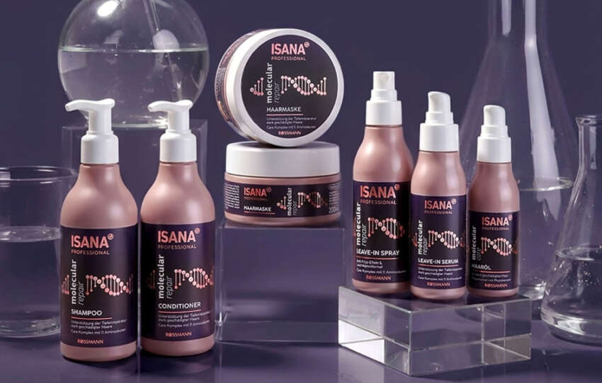 Isana Professional Molecular Repair Serisi ile Yipranmis Saclara Molekuler Dokunus