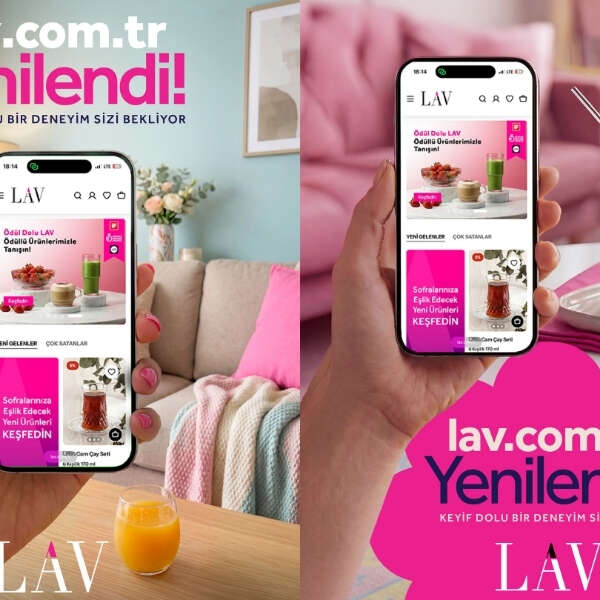 LAV E-Ticaret Sitesini Yeniledi