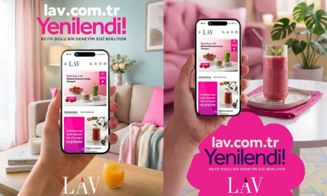 LAV E Ticaret Sitesini Yeniledi