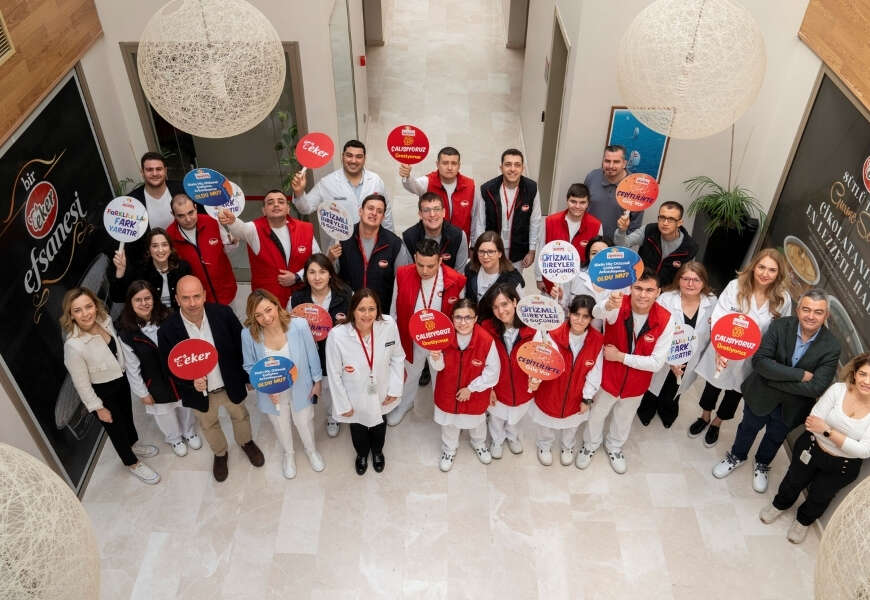 Otizmli calisan sayisini 14e yukselten Eker