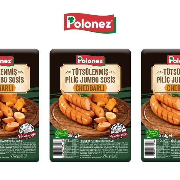 Polonez’den Tütsülenmiş Jumbo Sosis ailesine yeni üye: Cheddarlı!