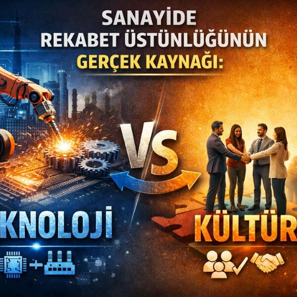 Home 32 Sanayide Rekabet Üstünlüğünün Gerçek Kaynağı Teknoloji Değil Kültürdür!