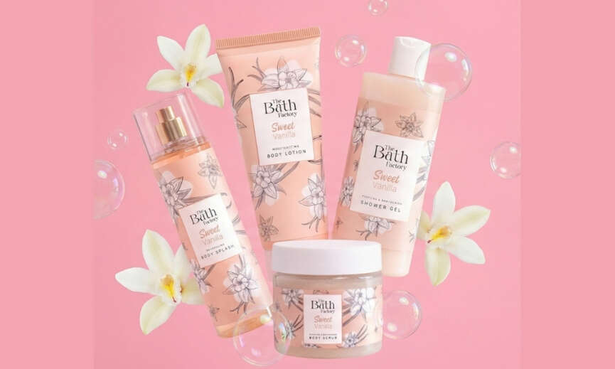 The Bath Factory Sweet Vanilla Serisiyle Kisisel Bakim Yeniden Tanimlaniyor