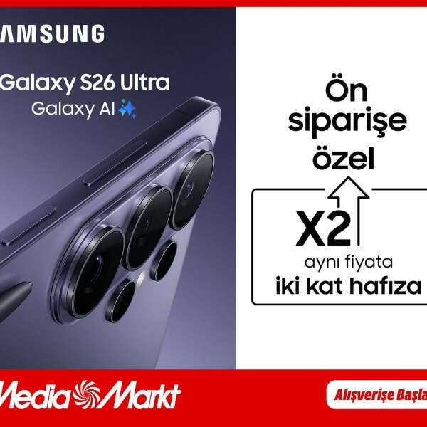 Yeni Samsung Galaxy S26 Serisi Ön Siparişe Özel Şimdi MediaMarkt’ta!