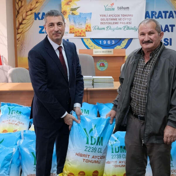 Yudum’dan Yerli Ayçiçeği Tohumuna Güçlü Destek