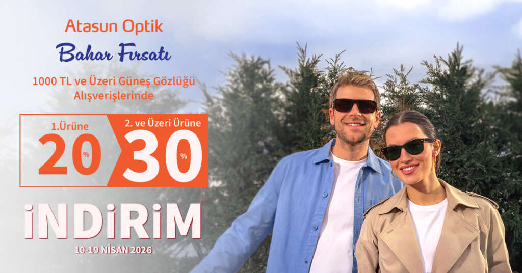 Atasun Optik Baharı Rengarenk İndirimlerle Karşılıyor! 1 1775651487 1200x628
