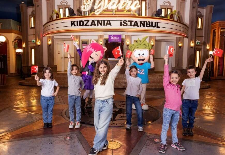 23 Nisanin coskusu KidZania Istanbulda yasaniyor