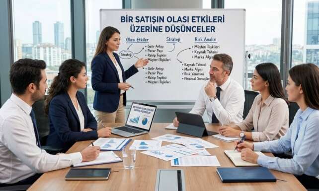 Bir satisin olasi etkileri uzerine dusunceler