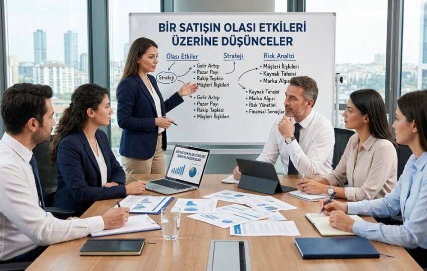 Bir satisin olasi etkileri uzerine dusunceler