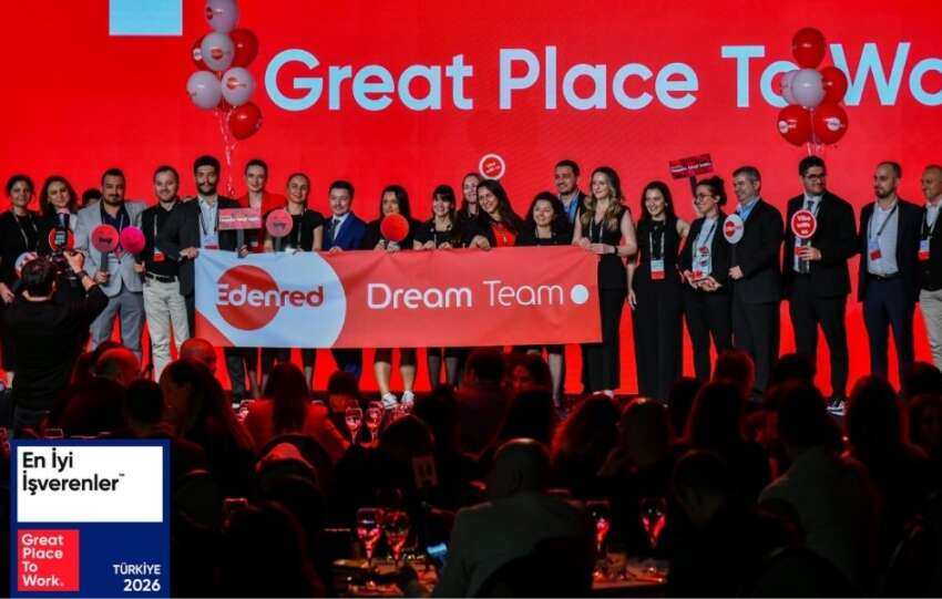 Edenred bir kez daha Great Place To Work Turkiyenin en iyi isvereni unvanini aldi