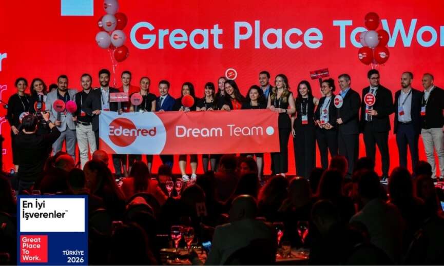 Edenred bir kez daha Great Place To Work Turkiyenin en iyi isvereni unvanini aldi