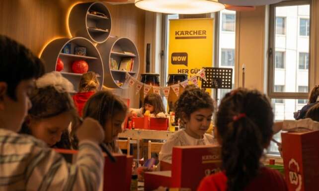 Karcherden Cocuklara Hijyen ve Surdurulebilir Gelecek Destegi