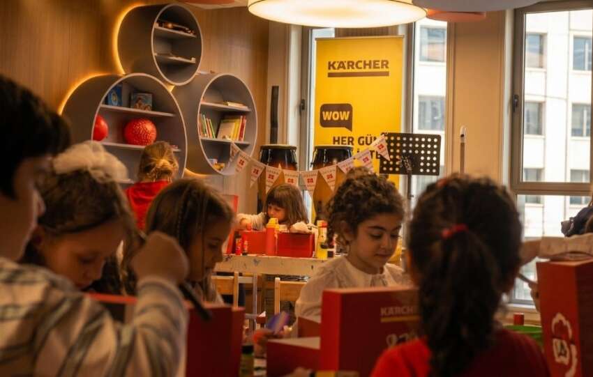 Karcherden Cocuklara Hijyen ve Surdurulebilir Gelecek Destegi