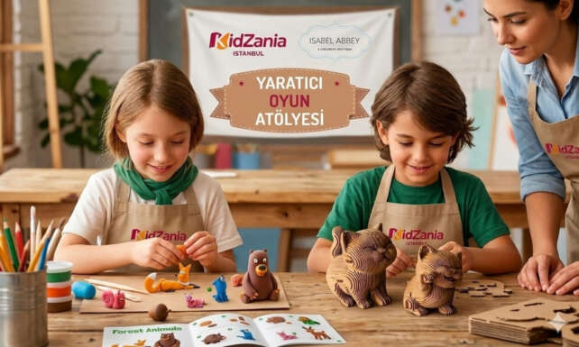 KidZania Istanbulda Isabel Abbey is birligi ile cocuklara ozel uretim atolyeleri