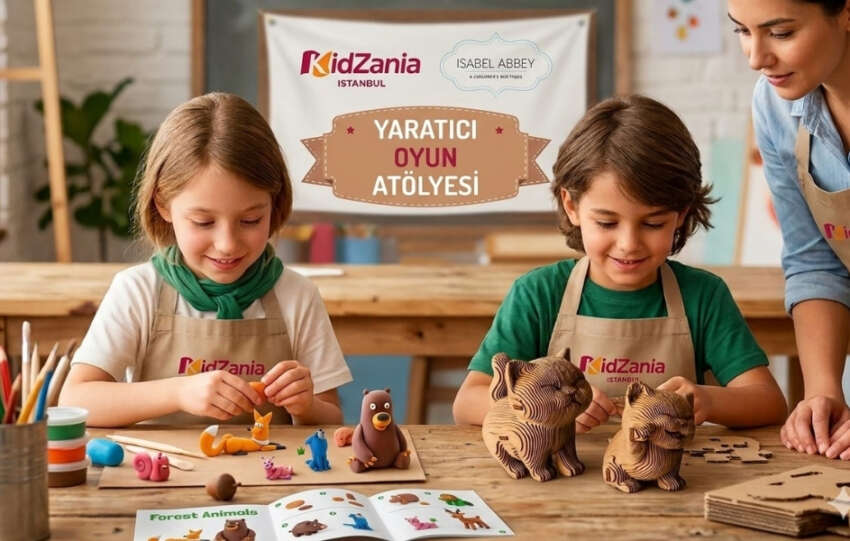 KidZania Istanbulda Isabel Abbey is birligi ile cocuklara ozel uretim atolyeleri