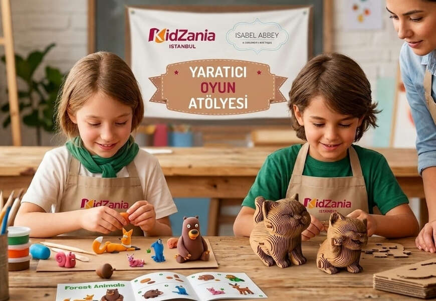 KidZania Istanbulda Isabel Abbey is birligi ile cocuklara ozel uretim atolyeleri