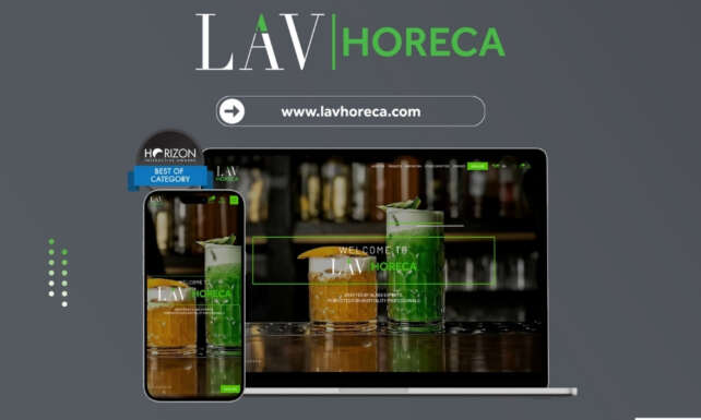 LAV HORECAya Horizon Interactive Awardstan birincilik odulu