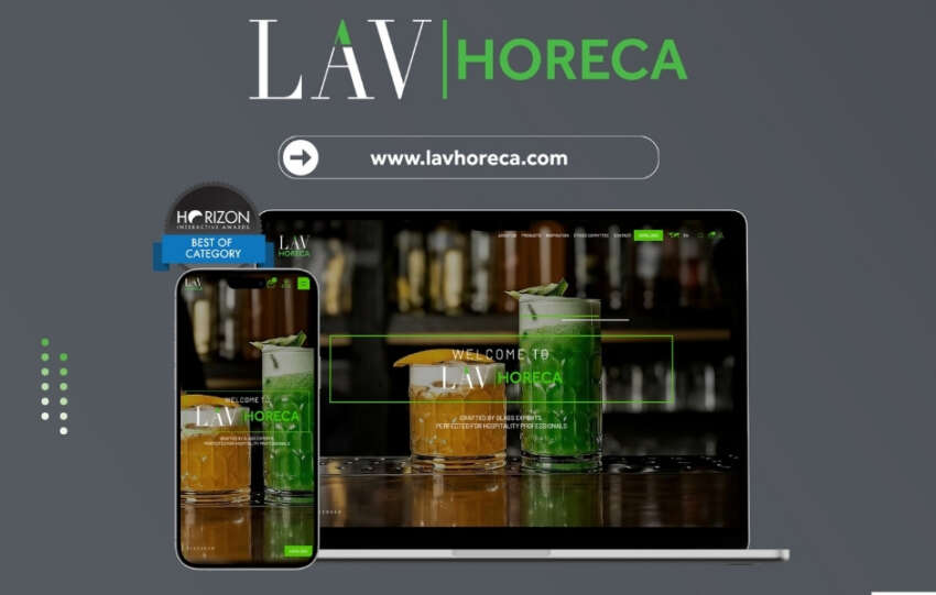LAV HORECAya Horizon Interactive Awardstan birincilik odulu
