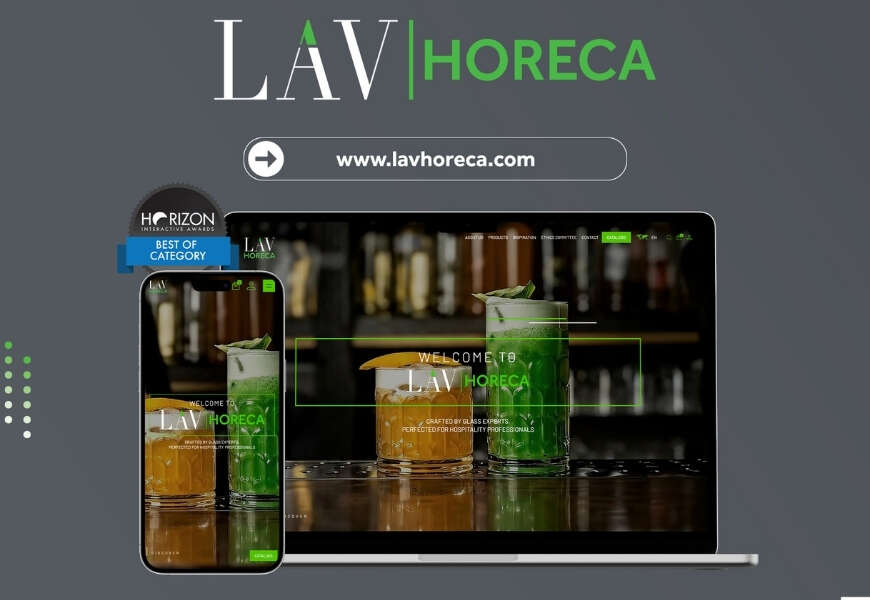 LAV HORECAya Horizon Interactive Awardstan birincilik odulu