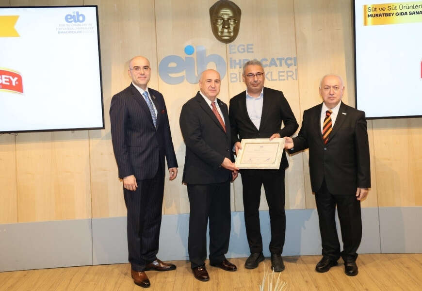 Muratbeye ihracat sampiyonlugu tescili