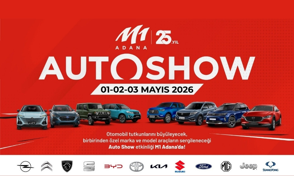 Otomotiv sektoru 01 Mayista OTOSHOW etkinligi ile M1 Adanada bulusuyor