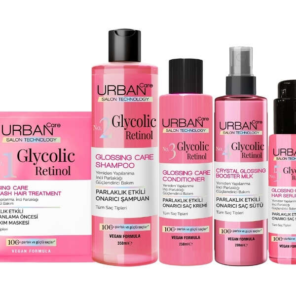 URBAN Care Glikolik Retinol Saç Bakım Serisi ile Parlaklık Güç Kazandı!